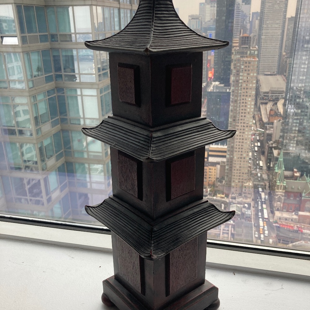 Metal Pagoda figure